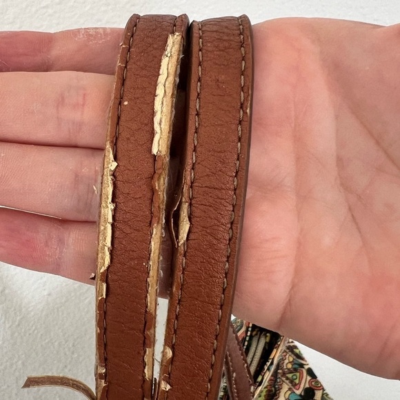 Sakroots Colorful Boho Artists Circle Metro Coated Canvas Tote - Picture 8 of 13